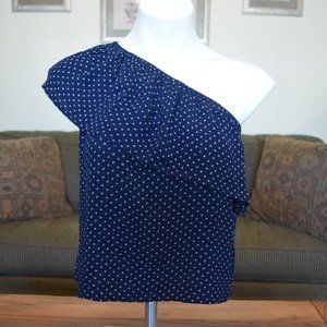 🌸 American Eagle Blue One Shoulder Top